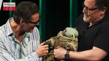 Star Wars Celebration Reveals Shawn Levy & Ryan Gosling's Movie Title & First 'The Mandalorian & Grogu' Footage | THR News Video