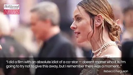 Rebecca Ferguson Recalls Getting Screamed at by "Idiot" Co-Star on Set | THR News Video