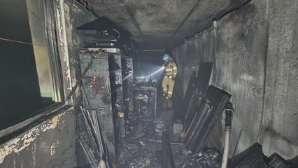 성남 다세대주택 지하주차장에서 불...1명 심정지 / YTN