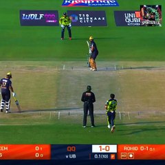 Quetta qavalry vs Uae bulls qualifier 2 ist inning highlights t10 league 2025