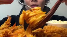 pasta asmr mukbang