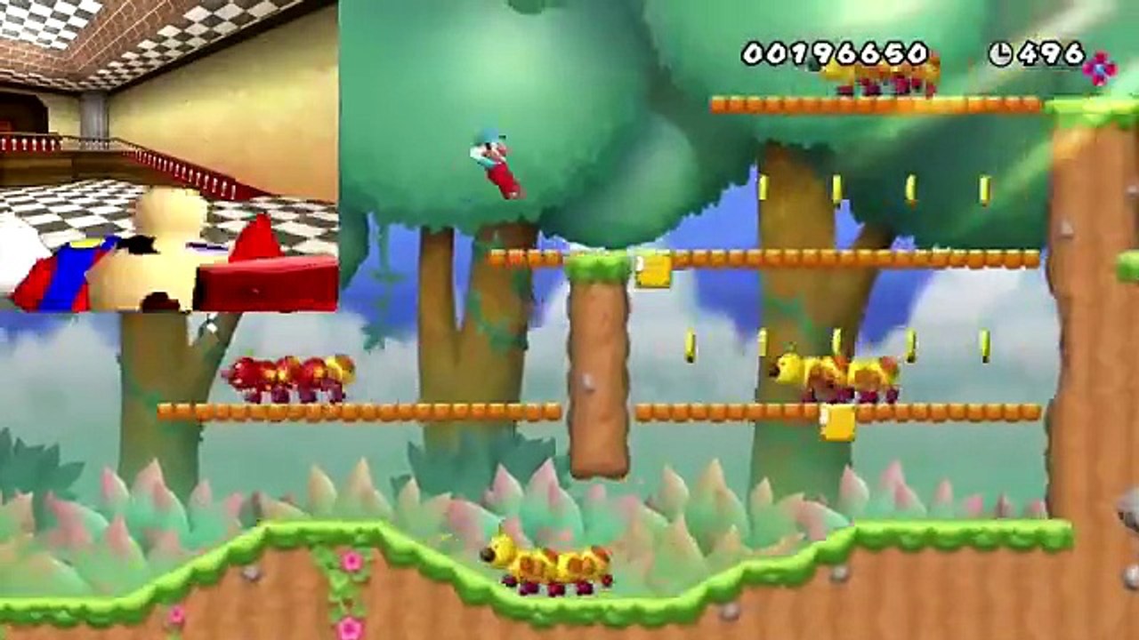 Mario Plays New Super Mario Bros, but it gets faster every swear word