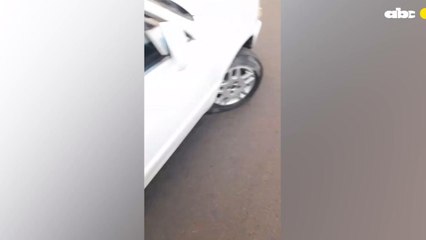 Chocar le dio sueño: conductor alcoholizado se quedó dormido en plena ruta en CDE