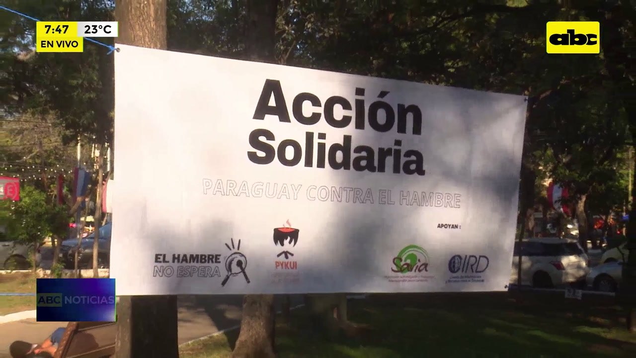 Video: ‘’Acción solidaria Paraguay contra el hambre’'