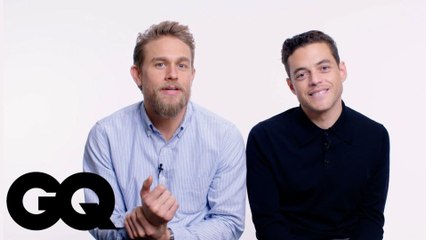 Rami Malek y Charlie Hunnam responden todo de Internet