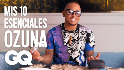 Ozuna: Mis 10 esenciales sin los que no puedo salir