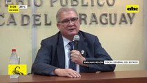 Video: Fiscal general del Estado reacciona ante amenaza cartista