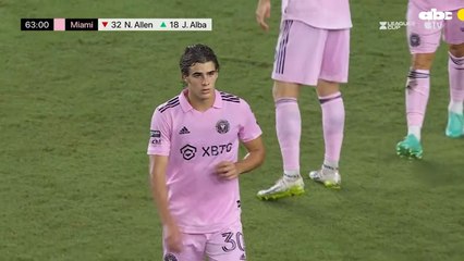 Así Ingresaba Diego Gómez Para Debutar En Inter Miami