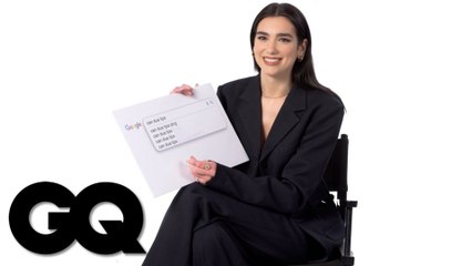 Dua Lipa contesta las preguntas más interesantes de Internet