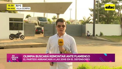 Video: Olimpia buscará remontar ante Flamengo