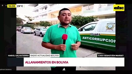 Caso Sebastián Marset: se realizaron varios allanamientos en Bolivia