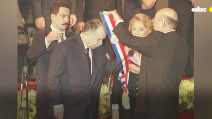 Bastón De Mando Y Banda Presidencial - Presidentes De La República Del Paraguay