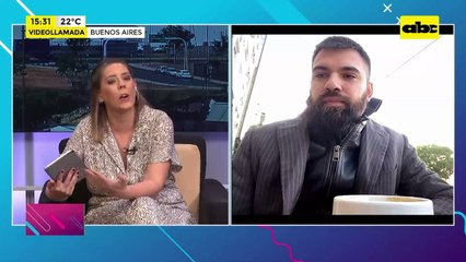 Video: Valeria Mazza lució diseño paraguayo en España