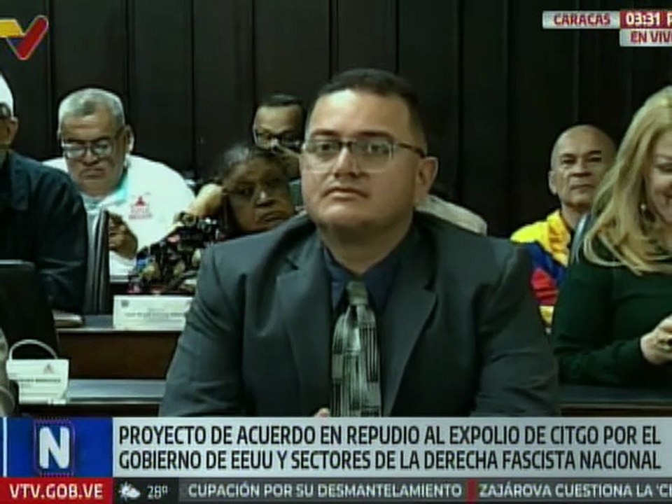 Presidente de la AN propone retirar la nacionalidad a venezolanos involucrados en el robo de Citgo