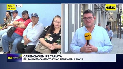Carencias en IPS Capiatá: faltan medicamentos y no tienen ambulancia