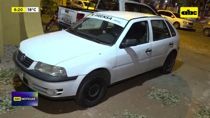 Video: Recuperan automóvil denunciado como robado