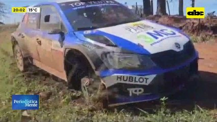 Video: fatal accidente obliga a suspender el Rally de Colonias Unidas
