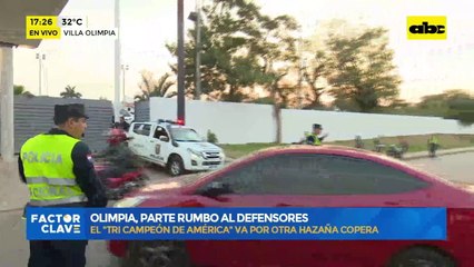 Video: Olimpia, parte rumbo al Defensores