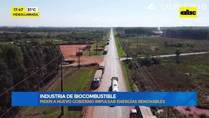 Video: industria de biocombustible pide al nuevo gobierno impulsar energías renovables