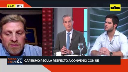 Video: cartismo recula respecto al Convenio con la Unión Europea