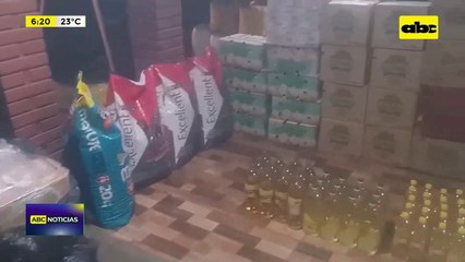 Video: Detención e incautación de varias mercaderías