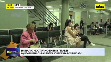 Video: Horario nocturno en hospitales