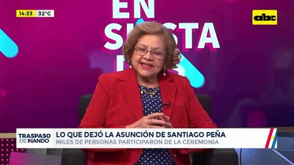 Video: lo que dejó la asunción de Santiago Peña