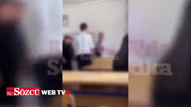 Lisede skandal görüntüler! Öğretmene yapılanlar izleyenleri bile utandırdı