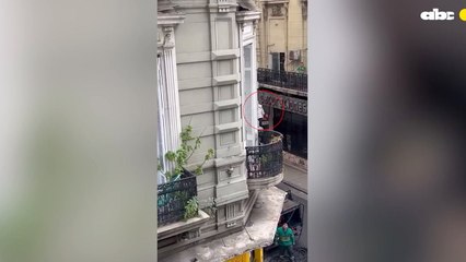 Así Escapó Una Mujer De Un Incendio En Buenos Aires