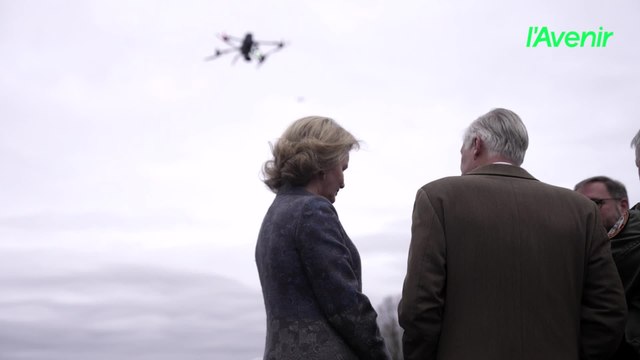 Le roi et la reine en visite en Brabant wallon