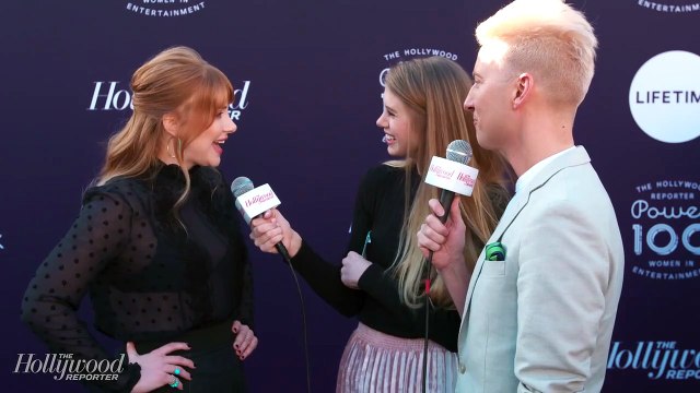 Bryce Dallas Howard Talks 'Jurassic World' Trailer: We're Teasing the Teaser | Women in Entertainment 2017
