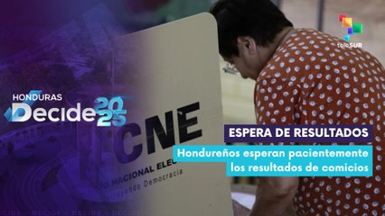 En Honduras continúa la espera de los resultados preliminares del proceso electoral