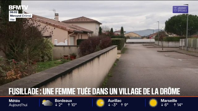 C'est assez effrayant ce qu'il se passe : les habitants de Mercurol-Veaunes dans la Drôme choqués après la fusillade qui a tué une femme