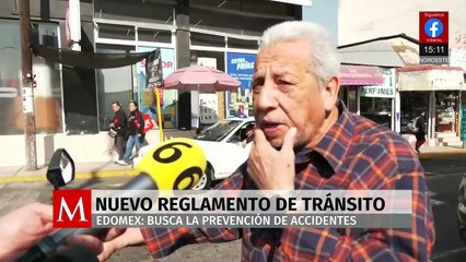 Entra en vigor el nuevo reglamento de tránsito en el Estado de México