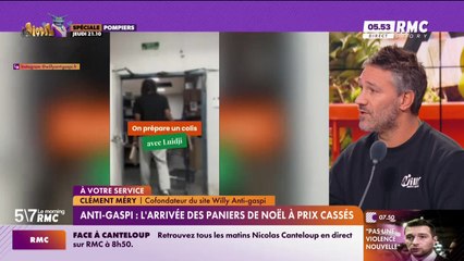 Clément Mery à votre service : Anti-gaspi, l'arrivée des paniers de Noël à prix cassés - 01/12