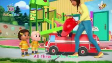 Wheels on the Fire Truck Song - Kid Tv Nursery Rhymes & Kids Songs