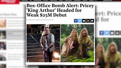 'King Arthur' Expected To Have a Weak $25 Million Box Office Debut | THR News