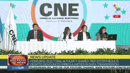 Breaking News: Honduras electoral authority releases preliminary results