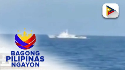 PCG, napigilan ang pag-usad ng barko ng Chinese Coast Guard sa karagatan ng Zambales