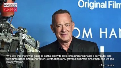 Tom Hanks Warns Fans About "AI Version of Me" Promoting Dental Plan | THR News Video