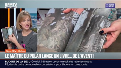 SIGNÉ BFM - Le maître du polar, Franck Thilliez, lance un livre de l'Avent, avec un chapitre à lire chaque jour en attendant Noël