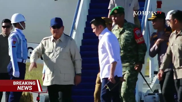 Terbaru! Detik-Detik Presiden Prabowo Naik Helikopter Tinjau Bencana Banjir Sumatera dari Tapanuli