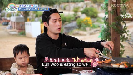 Eun Woo & Jung Woo’s Fall Farm Picnic Mukbang 🤤 ｜ The Return of Superman EP596 ｜ KOCOWA+