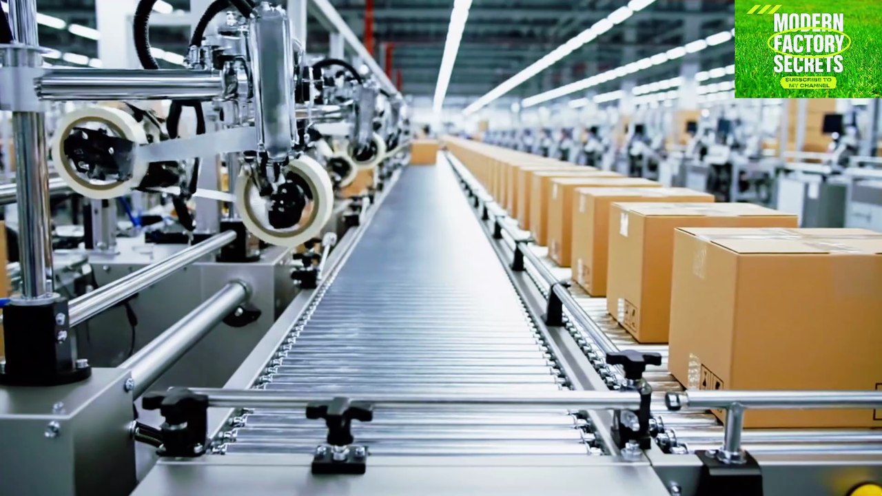 “Inside a Modern Biscuit Factory – How Biscuits Are Made Step by Step | Full Production Line Process”