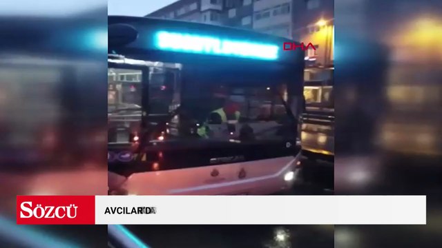 Avcılar'da metrobüs arızalandı; duraklarda yoğunluk oluştu