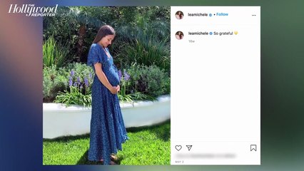 Lea Michele & Zandy Reich Welcome First Child | THR News