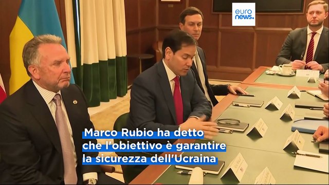 Colloqui Stati Uniti-Ucraina a Miami, Rubio: Produttivi, ma c'è ancora lavoro da fare