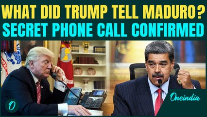 U.S BREAKING: Trump Confirms PRIVATE Call With Maduro | Hints at ‘TACO’ Move Ahead of Full-Scale War