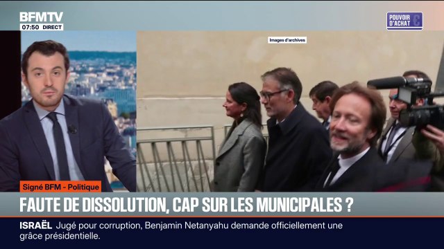 SIGNÉ BFM - Faute de dissolution, Emmanuel Macron a réussi resynchroniser tous les partis sur le calendrier électoral régulier à 100 jours des municipales