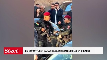 Bu görüntüler Saray Başdanışmanını çileden çıkardı